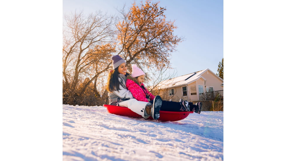 Lifetime Products 48in Premium Snow Sled, 2 Pack, Red, 91181