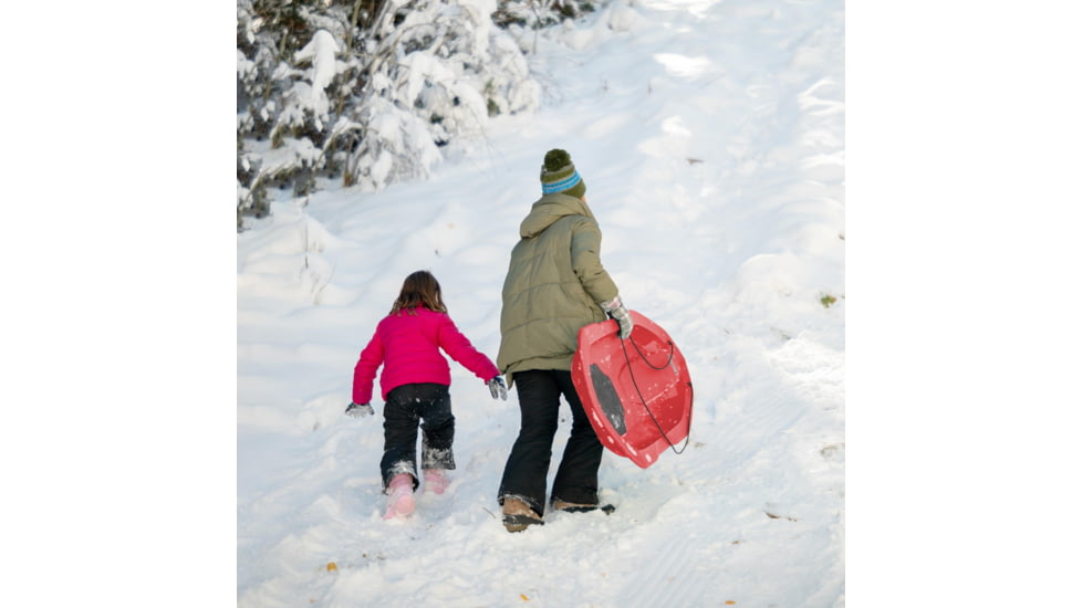 Lifetime Products 48in Premium Snow Sled, 2 Pack, Red, 91181