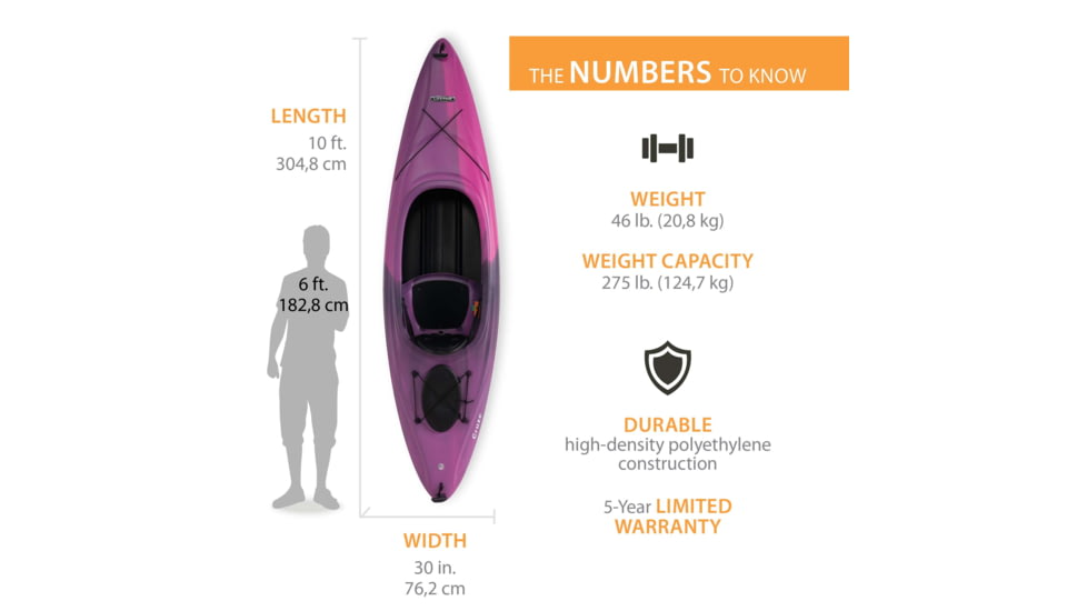 Lifetime Products Cruze 100 Sit-Inside Kayak