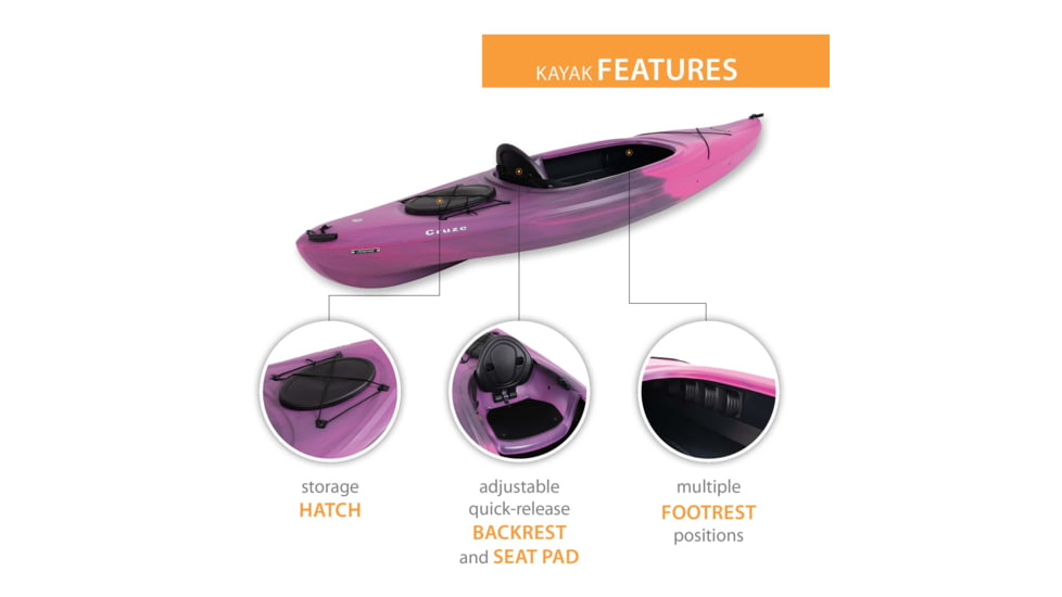 Lifetime Products Cruze 100 Sit-Inside Kayak