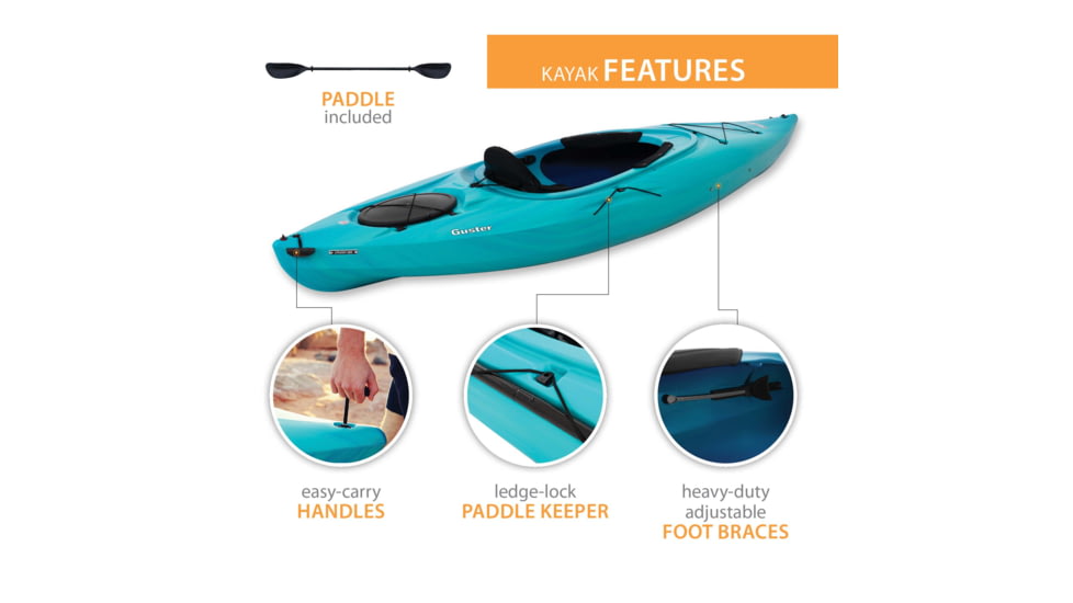 Lifetime Products Guster 100 Sit-Inside Kayak
