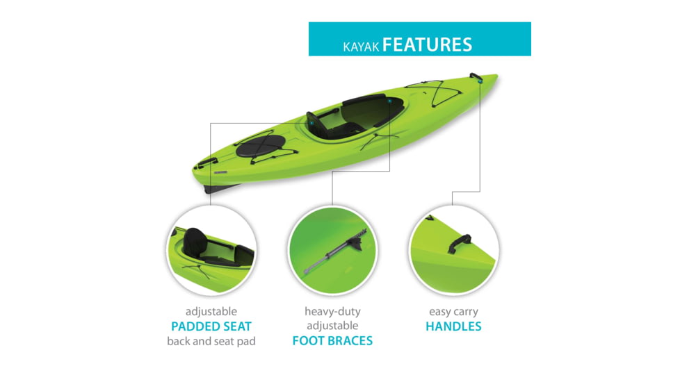 Lifetime Products Revel 103 Sit-Inside Kayak