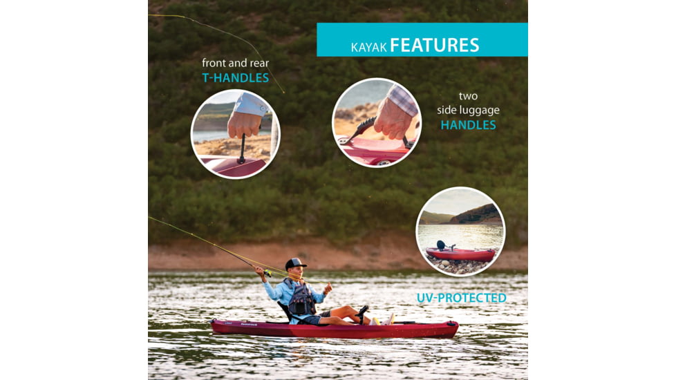 Lifetime Products Tamarack Angler 100 Sit-On-Top Fishing Kayak