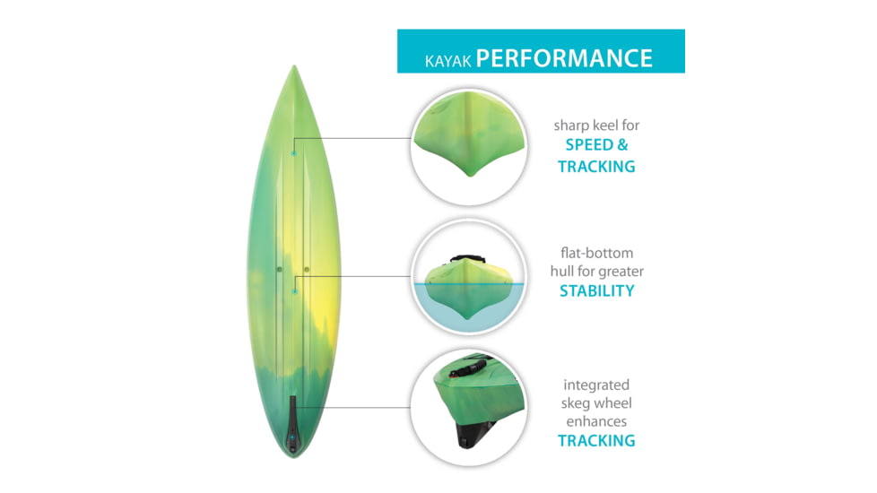 Lifetime Products Tide 103 Sit-Inside Kayak w/Paddle