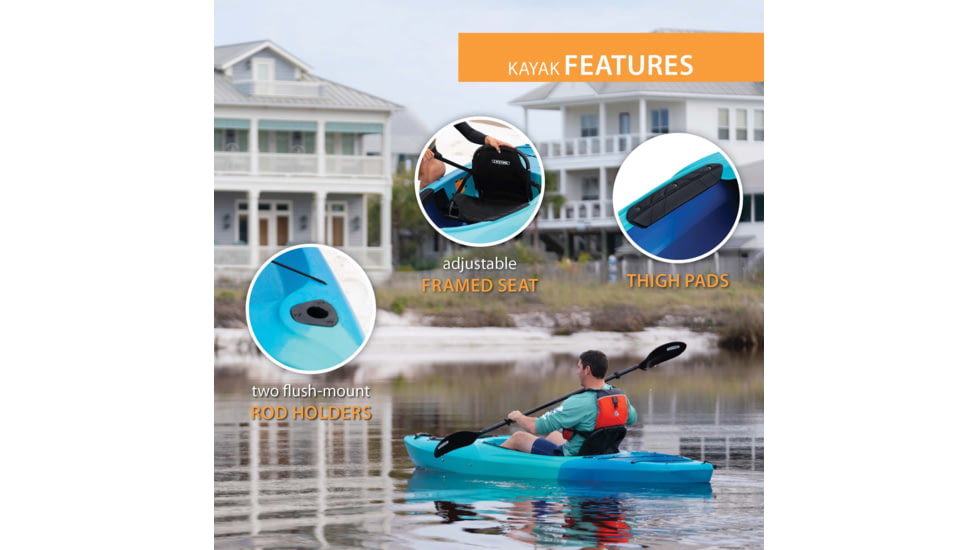Lifetime Products Tundra 100 Sit-Inside Kayak