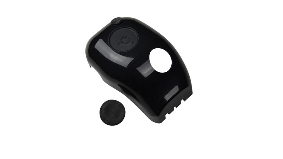 Lippert Solera Manual Crank-Style Awning Drive Head Front Cover, Black, 351832