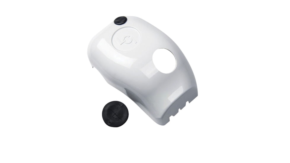Lippert Solera Manual Crank-Style Awning Drive Head Front Cover, White, 351831