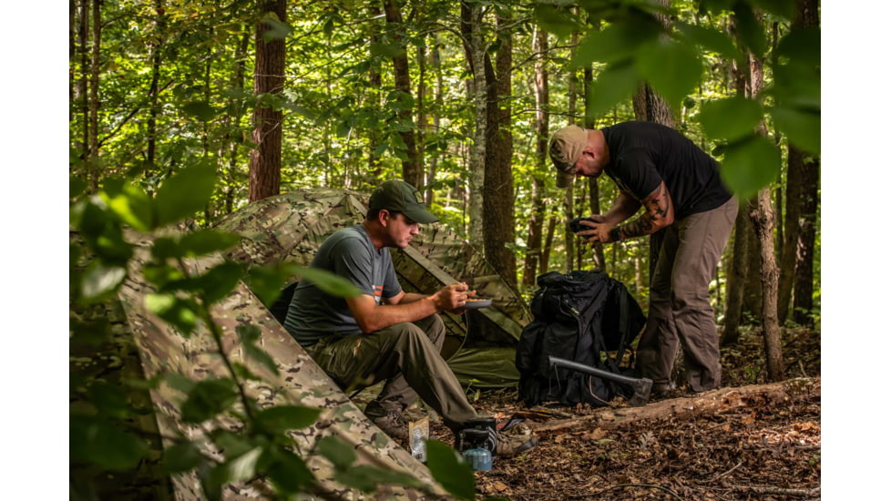 LiteFighter Gear Fido Ai Individual Shelter System, Multicam Camouflage, 84in x 32in x 36in, AI1100-MUL