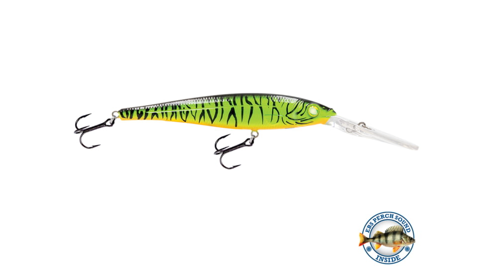 Livingston Lures Voyager 15 Walleye Lure, Fire Tiger, 10612