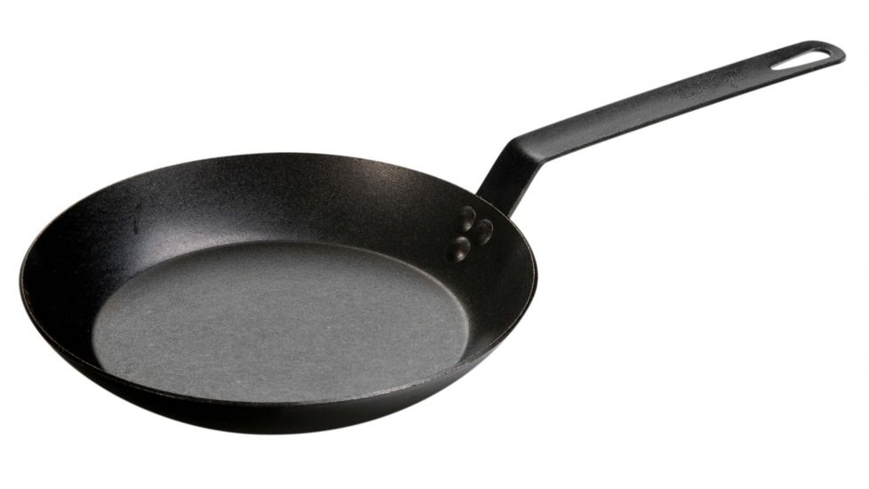 Lodge Seasoned Carbon Steel Skillet, 10 in, CRS10