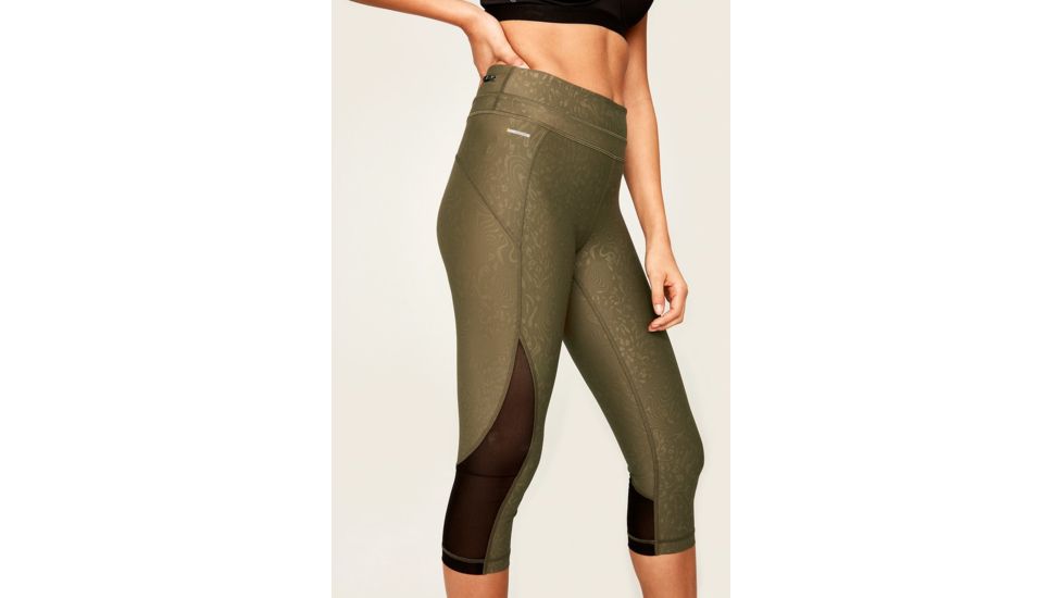 Lole Run Capri, V524 - Mount Royal Ankara, L, LW2708-V524-MUNT YL NK-L