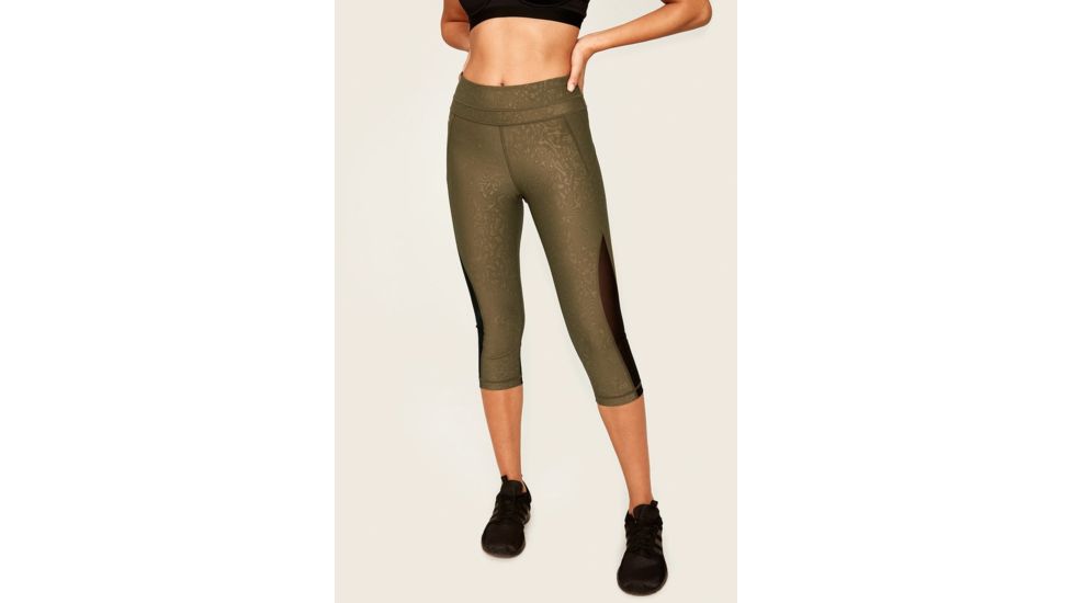 Lole Run Capri, V524 - Mount Royal Ankara, L, LW2708-V524-MUNT YL NK-L