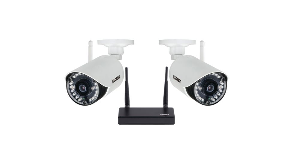 Lorex Two 720p USB Wireless Cameras For LH04141TTC2W LWU3622, White, 720P, LORLWU3622