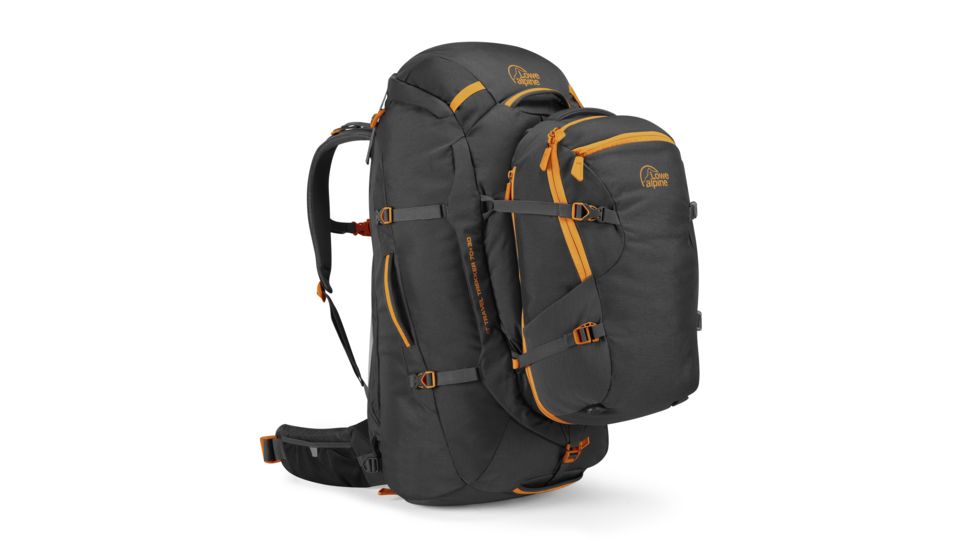 Lowe Alpine AT Travel Trekker 70+30 Backpack-Anthracite/Amber