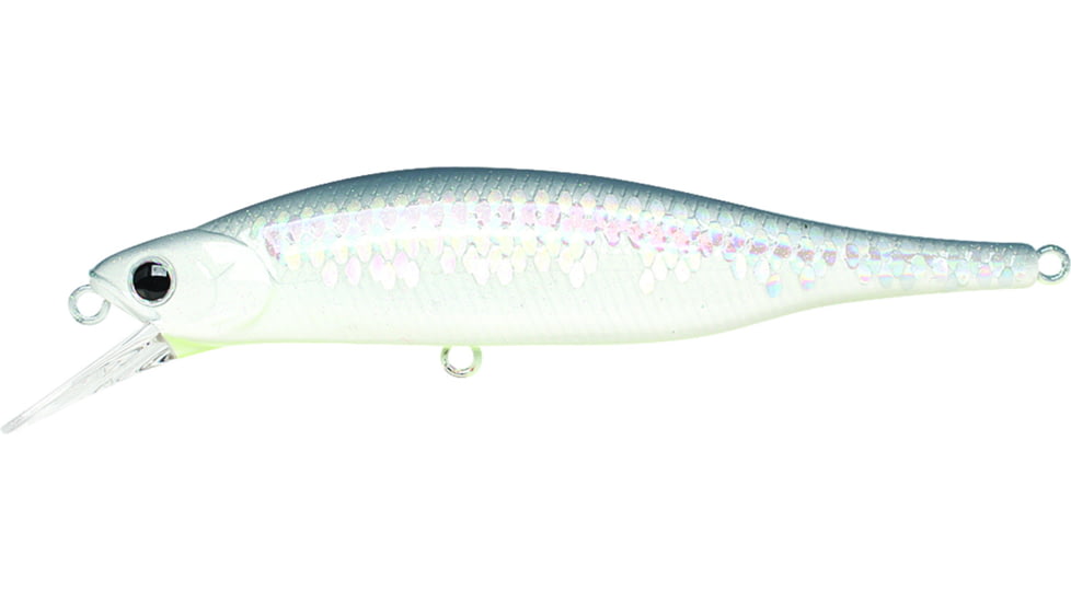 Lucky Craft Lightning Pointer 98xr Jerkbait, MS Gun Metal Shad, 4in, 5/8oz, LTPT98XR-151MSGMSD