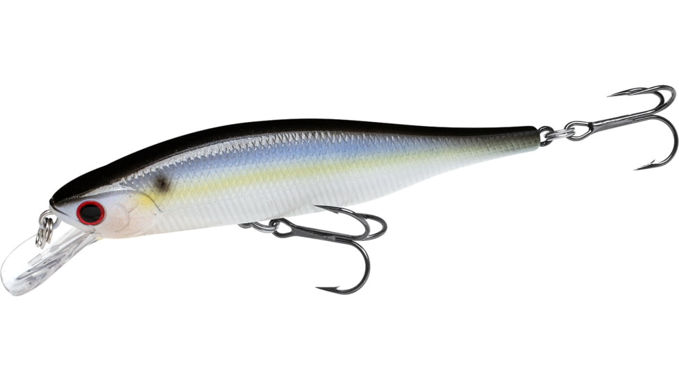 Lucky Craft Lightning Pointer 98xr Jerkbait, Pearl Threadfin Shad, 4in, 5/8oz, LTPT98XR-183PTHFSD
