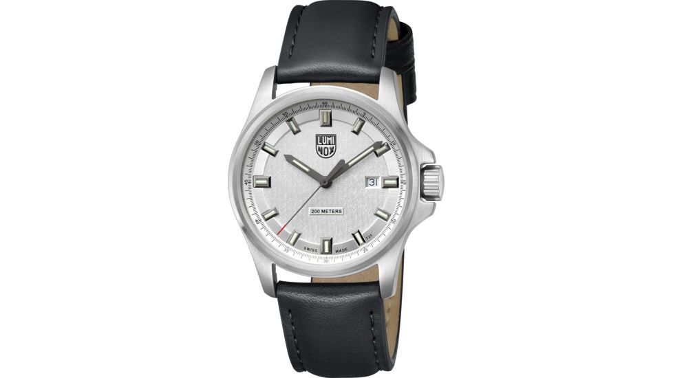 Luminox Dress Field Quartz Watches, Silver/Silver/Black, 42 mm, 1839