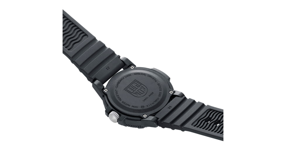 Luminox Leatherback Sea Turtle Giant Outdoor Watch, Black/red - XS0335