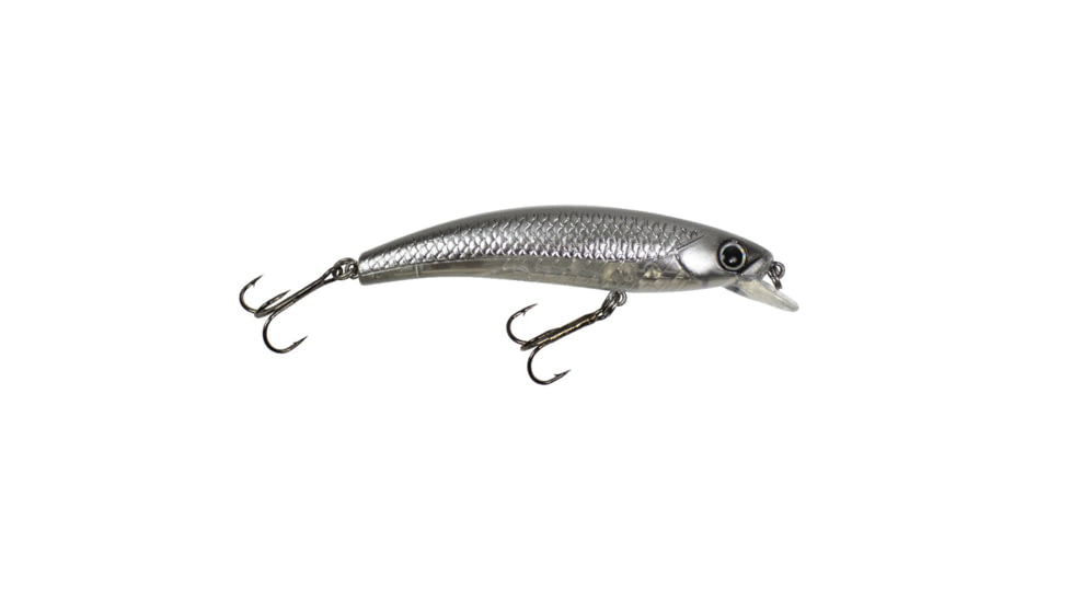 Lunkerhunt Impact Distress 6F Bait, Chrome, 3.5in &amp; 1/2 oz, IMJKB07