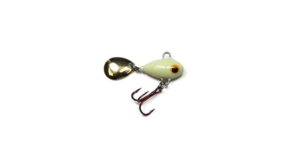 Lunkerhunt Magic Bean Bait, Glow, 0.75in &amp; 1/4 oz, LHIMB20