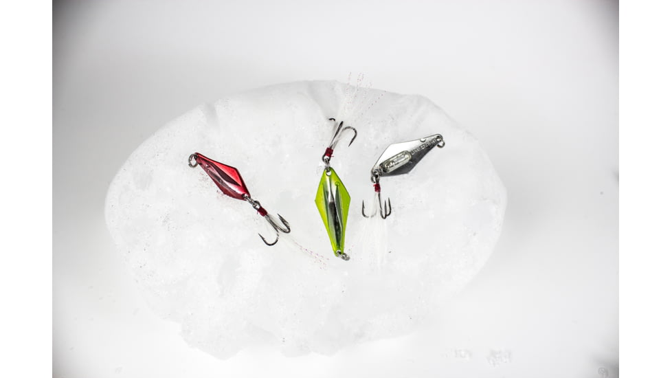 Lunkerhunt Rattle Spud Bait, Silver Orange, 1/8 oz, RS102