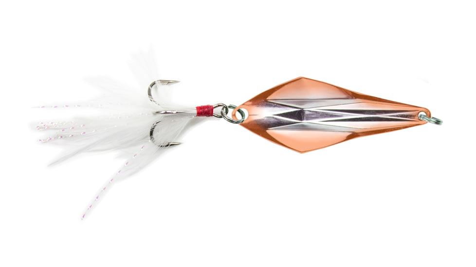 Lunkerhunt Rattle Spud Bait, Silver Orange, 1/8 oz, RS102