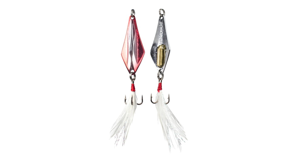 Lunkerhunt Rattle Spud Bait, Silver Orange, 1/8 oz, RS102