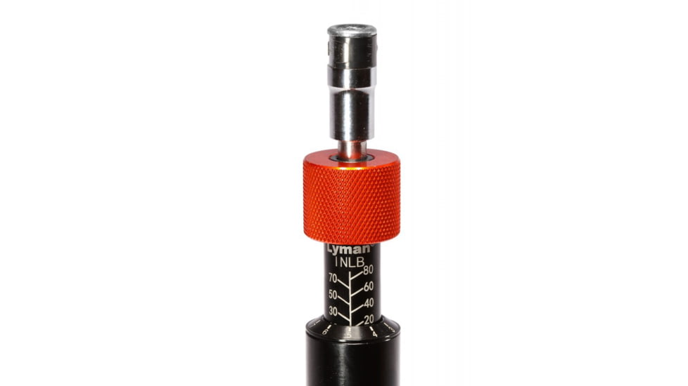 Lyman Pro Drive Torque Wrench, 10 - 80 lbs, Orange/Black, 7031300