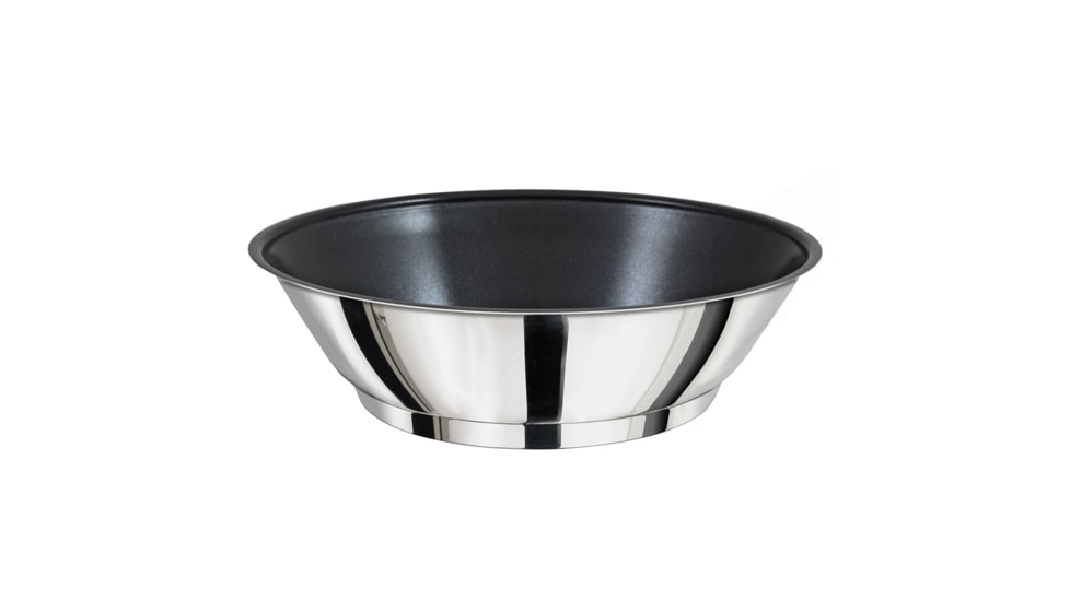 Magma Saute/Omelet Induction Compatible Pan - Stainless Steel Exterior &amp; Slate Black Ceramica Non-Stick Interior 58448