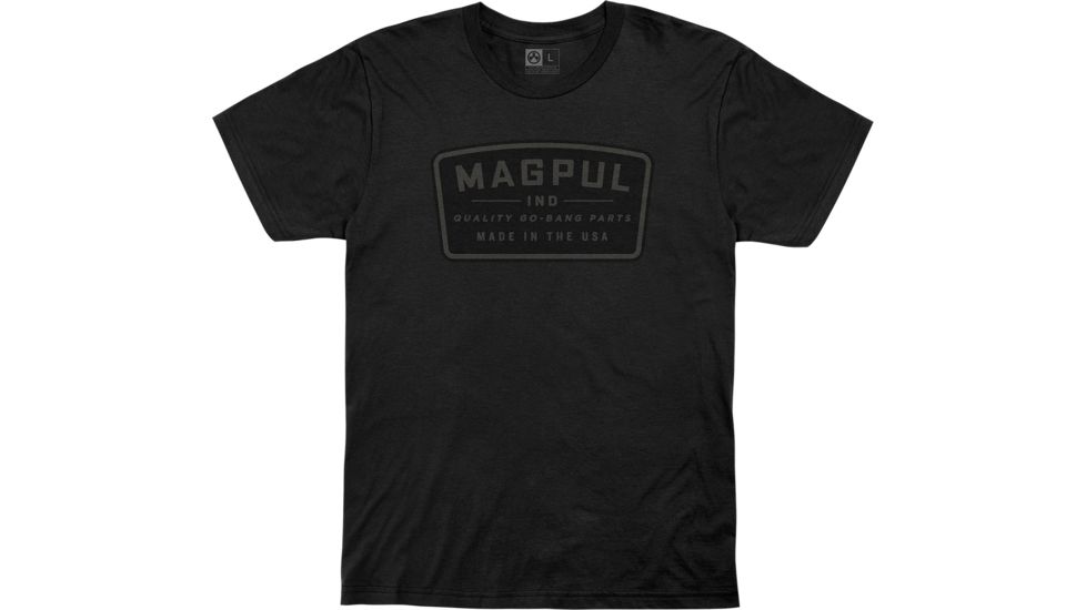 Magpul Industries Go Bang Parts Cotton T-Shirt, Black, Medium, MAG1111-001-M
