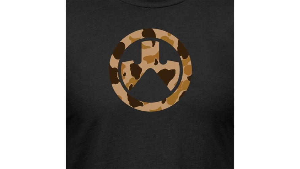 Magpul MAG1527-001-S Raider Camo Icon CVC Black Cotton/Polyester Short Sleeve S