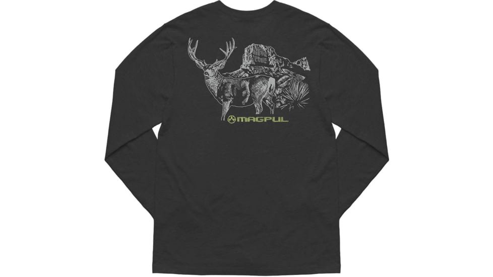 Magpul Industries Muley Long Sleeve Shirt - Mens, Charcoal Gray, Medium, MAG1233-010-M