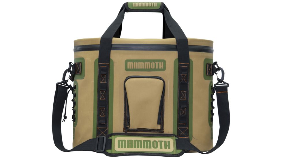 Mammoth Coolers Highlander 30 Flip Lid Soft Cooler, Sportsmans Tan, MH30ST