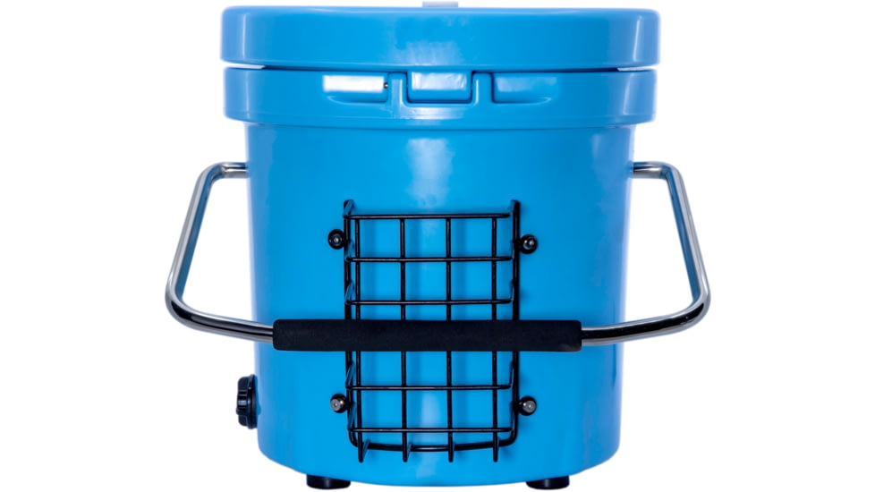 Mammoth Coolers Mr. Crappie Live Bait Bucket, Light Blue, MB10-292-MRC