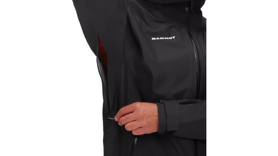 Mammut Alto Light HS Hooded Jacket - Womens, Black, Extra Small, 1010-30670-0001-112