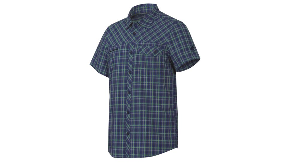 Mammut Asko Shirt - Men's-Indigo/Artichoke-Large