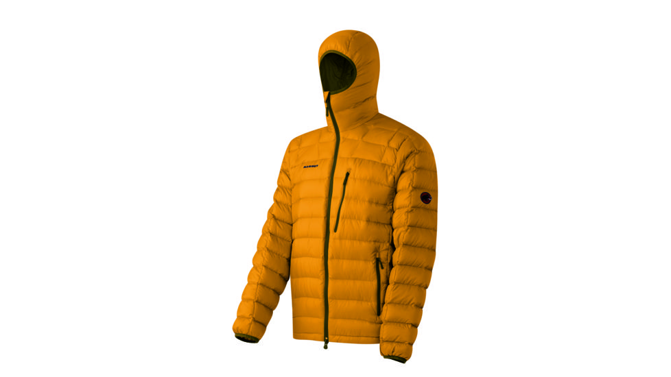 Mammut Broad Peak Hoody Jacket - Men's-Yolk-Small