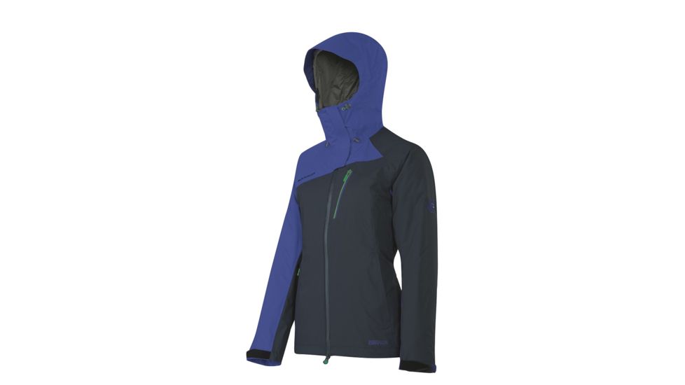 Mammut Crea Jacket - Women's-Dark Space/Maliblue-Small