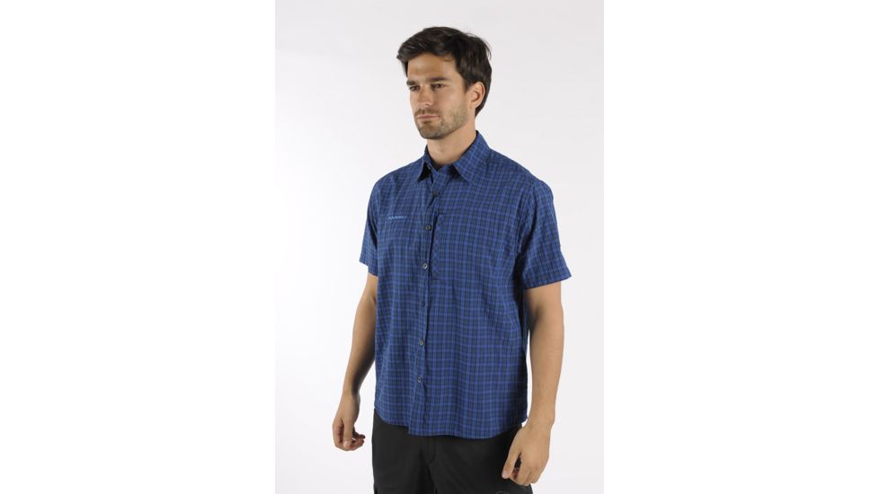 Mammut Explore Shirt - Men's-Graphite/Merlin-Large