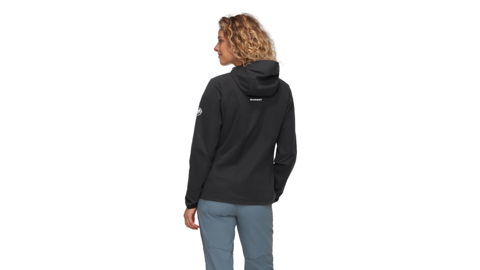 Mammut GRANITE SO Hooded Jacket - Womens, Black, S, 1011-02481-0001-113