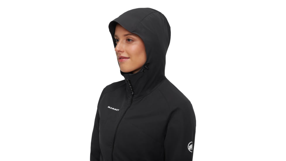 Mammut GRANITE SO Hooded Jacket - Womens, Black, S, 1011-02481-0001-113