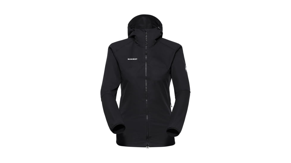 Mammut GRANITE SO Hooded Jacket - Womens, Black, S, 1011-02481-0001-113