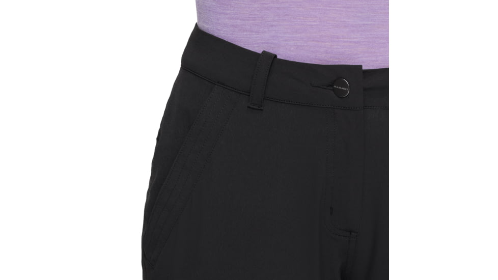 Mammut Hiking V Pants - Womens, Black, US 6 Regular, 1022-02530-0001- 6 Regular