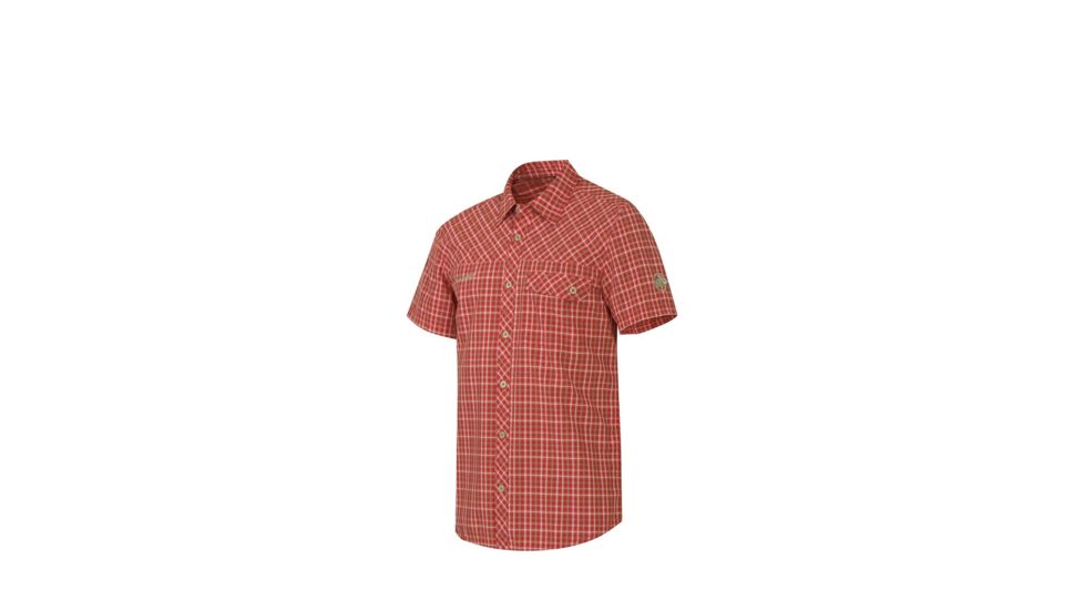 Mammut Hornli Hut Shirt - Men's-Poppy/Oak-Large