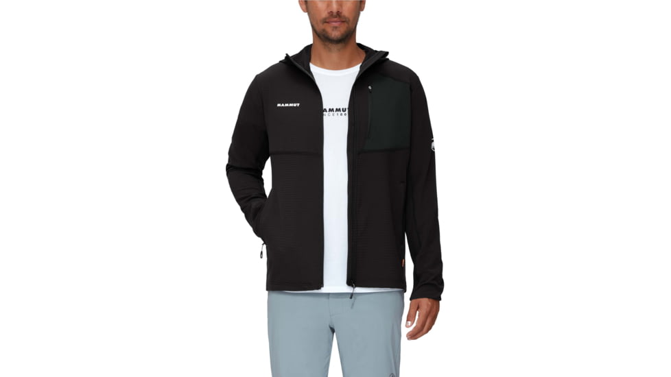 Mammut Madris Light ML Hooded Jacket - Mens, Black, 2XL, 1014-03840-0001-117