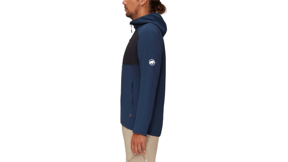 Mammut Madris Light ML Hooded Jacket - Mens, Marine, 2XL, 1014-03840-5118-117