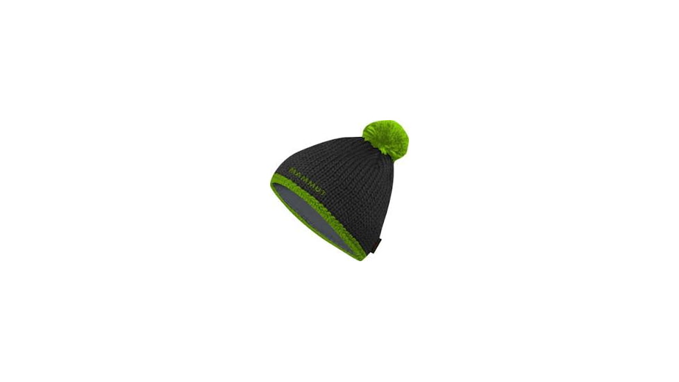 Mammut Mellow Beanie - Graphite/Peridot - One Size