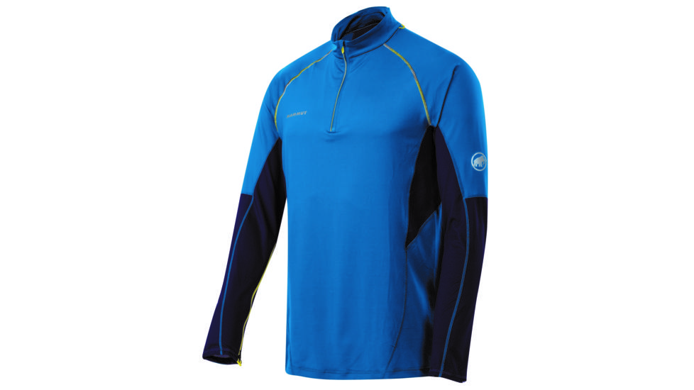 Mammut MTR 201 Tech Shirt - Men's-Dark Cyan/Dark Indigo-Large