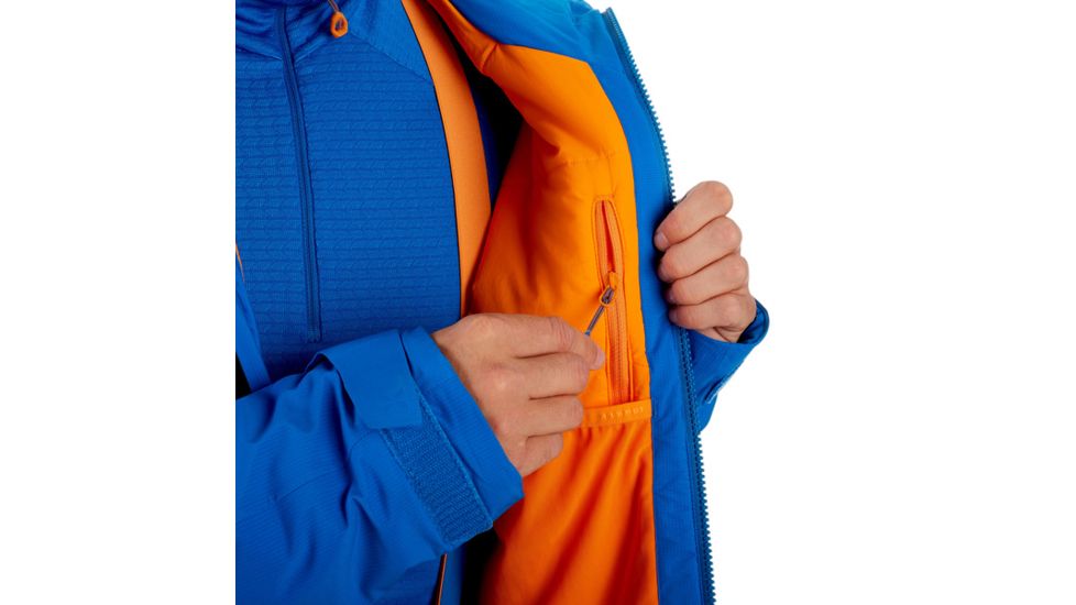 Mammut Nordwand Thermo Hooded Hardshell Jacket - Mens , Ice, M, 1010-24750-5072-114