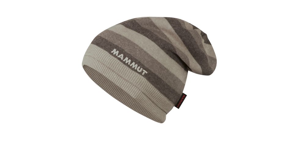 Mammut Rock Beanie - Men's-Dark Oak/Dark Beige-One Size